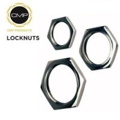 CMP 25LN5 Locknut Nickel Plated Brass (NPB) M25x 3.2mm Nominal Thickness