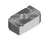 Burndy B3008Z Channel Nut Without Spring, Strut Nut, M10, Zinc Plated