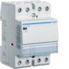 Hager ESC465 Din Contactor, 2 N/O 2 N/C Contacts, 4 Pole, 63A, 240V, 3 Module, Din Rail Mount