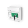 Ektor, Manual Emergency Test Switch & Timer, 4-Pole Contactor, Surface Mount, IP20, Polycarbonate, 230VAC, 0-40°C, Enclosed, White