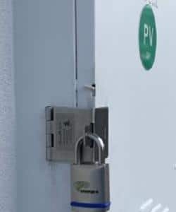 Crocodile Lock EXCY234-3 Energex Meter Padlock with three keys