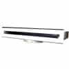 Fantech LSD125-600W LSD Series Exhaust Fan Grille, Linear Slot Grille, Louvre, Ceiling Mount, Rectangular, Suit 150mm Duct, 553mm x 80mm, 525mm x 50mm Cut Out, White