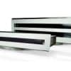 Fantech LSD225-600W, LSD Series Exhaust Fan Grille, Linear Slot Grille, Louvre, Ceiling Mount, Rectangular, Suit 150mm Duct, 553mm x 126mm, White