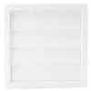 Fantech PGL100PK External Grille Gravity Louvre 100mm White Hang Sell Pack
