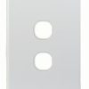 Trader PUSWPV2G Puma Switch Plate Vertical 2 Gang (Empty)