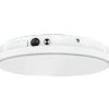 Haneco DISC25WEMMS Discus Weatherproof Emergency Oyster, With Sensor, IP54, 25W, 3000/4000/5700K, Surface Mount, White, 300mm Diam x 49mm