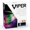 Havit Lighting VPR9752IP54-72-5M Viper HaviSMART LED Strip Kit, 5m, 7.2W, Dimmable, IP54, 300lm/m, 5500K, 12mm x 3mm, Remote Control, RGB Colour Options