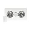 HPM BH2DLTRAWE, HPM 3-in-1 2-Lamp Ducted Bathroom Heater Exhaust Fan