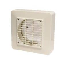Legrand R621/6WA HPM Window Mounting Kit, Exhaust 150mm, External Grille, Square Shape, 160mm Cut Out, 115mm Length x 225mm Width x 218mm Height, White