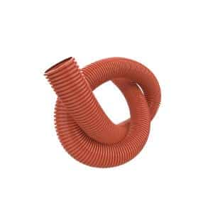 HP Profiles CH63/10 HPFLEX®Series Corrugated Conduit, Flexible, Heavy Duty, Underground, PVC, 63mm, 10 mtr Roll, Orange