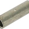 HellermannTyton CS240-1 Copper Link, Joiner, Sleeve, Crimp Type, 240mm Cable, 99.9% Copper, Electro Tinned Finish for Corrosion Resistance