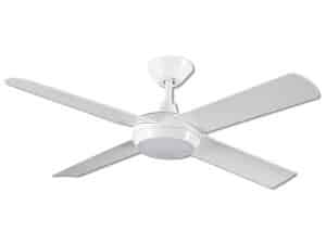 Hunter Pacific C/FAN CONCEPT 52IN 1320MM Ceiling Fan, 4 Blade, DC Motor, Remote Control, Dimmable LED Light, 6 Speed, White