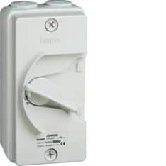 Hager JG440IN W/P, Isolator, 4 Pole, 40A, IP66, Grey