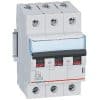 Legrand 403546, TX3 - MCB 6000 - Thermal magnetic circuit breaker - C curve - prong/fork type supply busbar - 3P - 230/400V a.c. - 20A - 3 module