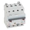 Legrand 411235 DX³ RCBO, 4P, 20A, 6kA Breaking Capacity, C Curve, DIN Rail Mount, 30mA Sensitivity, AS/NZ 61009-1, IP20, Polyamide, 400VAC, White