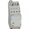 Legrand 412536 Din Contactor, 4 N/C Contacts, 2 Pole, 25A, 240V, 2 Module, Din Rail Mount