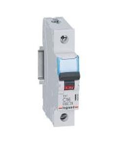 Legrand 403437 Miniature Circuit Breaker, MCB, 1 Pole, 32A, 240V, C Curve, 6KA, Din Rail Mount, 1 Module