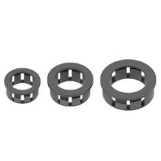 Matelec BUSH-M32/S, Snap Bushing - Nylon 32mm Black