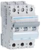 Hager NDN320A Miniature Circuit Breaker, MCB, 3 Pole, 20A, 415V, D Curve, 10KA, Din Rail Mount, 3 Module