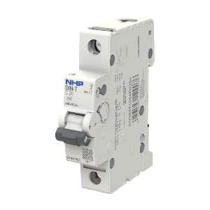 NHP DTM6150C DIN-T Miniature Circuit Breaker MCB 6kA 1 Pole 50A C Curve