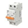 NHP MD6M206 MOD6+ Miniature Circuit Breaker MCB 6kA 2 Pole 6A C Curve