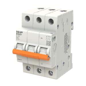 NHP MD6M325 MOD6+ Miniature Circuit Breaker MCB 6kA 3 Pole 25A C Curve