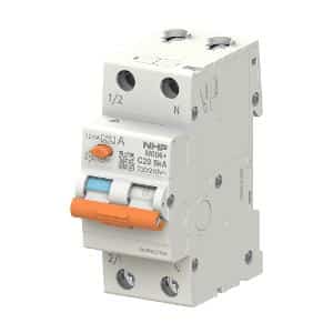 NHP MD6R21630A MOD6+ RCBO 6kA 1 Pole and Switched N 16A C Curve 30mA Type A