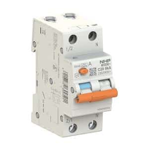 NHP MD6R23230A MOD6+ RCBO 6kA 1 Pole and Switched N 32A C Curve 30mA Type A