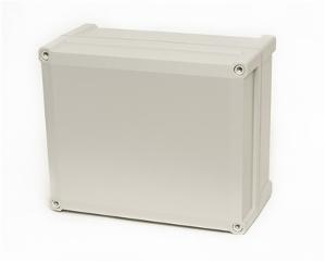 NHP NLP241915 N-Line NLP Series Enclosure, Adaptable Box, Plastic, IP65, IK07, 240mm x 191mm x 151mm, Grey, with Grey Lid