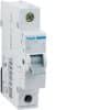 Hager NT106C Miniature Circuit Breaker, MCB, 1 Pole, 6A, 240V, C Curve, 10KA, Din Rail Mount, 1 Module