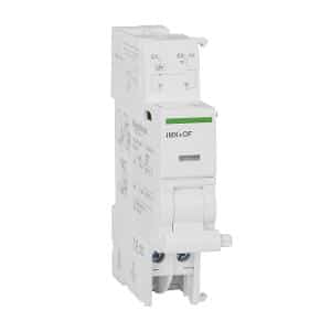 Schneider Electric A9A26947 Shunt trip release with OC contact, Acti9, iMX+OF, voltage release, 48 V AC, White