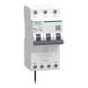Schneider Electric A9DC6916, Residual Current Breaker With Overcurrent Protection (RCBO), Acti9 iC60 RCBO, 3P+Ns, C Curve, 16A, 30mA, A type, 6000A