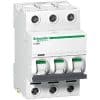Schneider A9F54332 Acti9 Series Miniature Circuit Breaker, MCB, 3 Pole, 32A, 415V, C Curve, 10KA, Din Rail Mount, 3 Module, IC60H