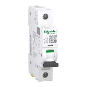 Schneider Electric A9F55140 Miniature circuit breaker (MCB), Acti9, iC60H Disbo, 1P, 40A, D curve, 10000A (IEC/EN 60898-1), 15kA (IEC/EN 60947-2), White