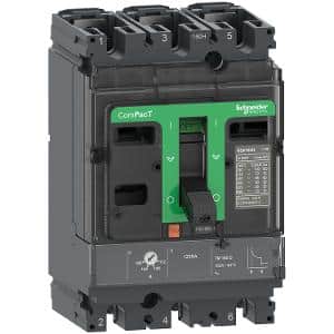 Schneider Electric C10B3TM063 Circuit breaker, ComPacT NSX100B, 25kA/415VAC, 3 poles, TMD trip unit 63A