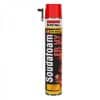 Soudal 153087 Soudafoam FR HY Red Foam, 750mL, Fire Rated, Self-Expanding, High Yield, 40kg/m3 Density, 240 Min Resistance, Red