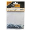 Repelec TNB316W Flat Washer, Zinc Plated Steel, 3/16", 100 Pack