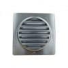 Ventair V150BAL40W External Wall Vent, 150mm Square, 304 Grade Stainless Steel, Bushfire Compliant, BAL40 Rated, Easy Install, Detachable Panel, Silver Finish
