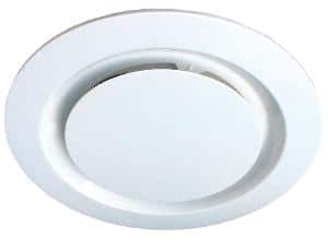 Ventair ABG250WH-RD Airbus 250 Exhaust Fan Grille, Round, Suit PVPX225 or PVPX250 Airbus Modular, 326mm O/D, White