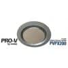 Ventair ABG200SS-RD Airbus 200 Exhaust Fan Grille, Round, Suit PVPX200 Airbus Modular, 272mm O/D, Silver