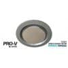 Ventair ABG250SS-RD Airbus 250 Exhaust Fan Grille, Round, Suit PVPX225 or PVPX250 Airbus Modular, 326mm O/D, Silver