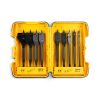 Wattmaster HSWBKIT Spade Wood Bit KIT, Includes 11 Pieces consisting of wood bits plus 150mm Extension Bit & Hex Key