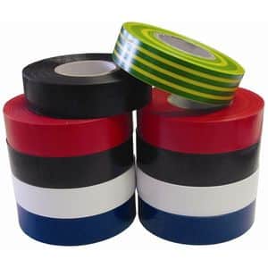 Wattmaster PVCOLT,Tape Electrical Insulation PVC General Purpose 0.18mm x 18mm x 20M Roll - Orange Pack of 10