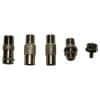Matchmaster DA-AP06 Coaxial Adaptor, 5 Piece TV Connector and Adaptor Pack, Suit F-Type and PAL