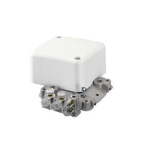 HPM 405 Junction Box, Rectangular, Less Connectors, 68mm x 89mm x 44mm, White