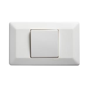 Legrand CM910/35HWE, Como - Horizontal Single Pole Double Throw - rocker Isolator switch 1 gang 35A 240V a.c. white