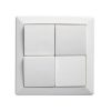 Legrand CM940/3WE, Como - Vertical switch 3 gang 10A 240V a.c. white