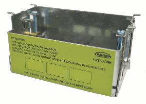 Trader HY1GFRWB Hyena Fire Rated Wall Box 1G